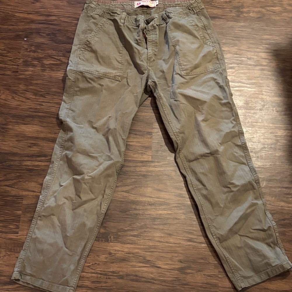 Iron and Resin Men's Olive Jean